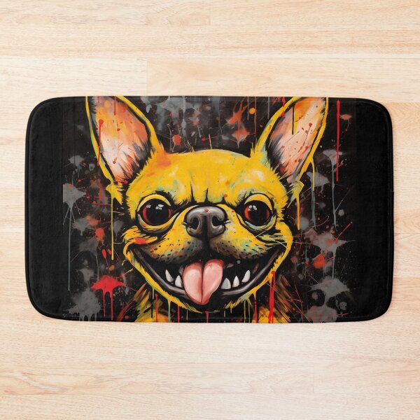 Item preview, Colorful french bulldog paint graffiti, street art frenchie, cool frenchie urban art designed and sold by PrintyArts.