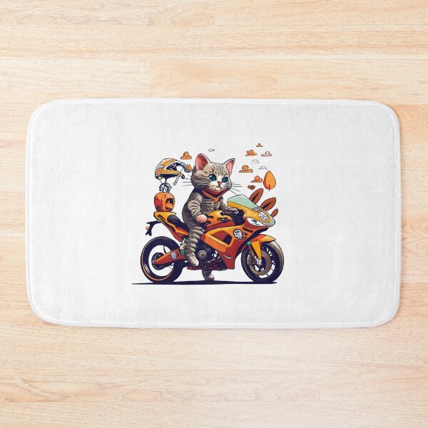 Item preview, Moto Cat designed and sold by SabyDigitalArt.