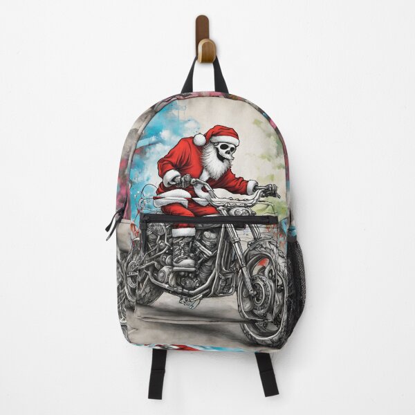 Item preview, Bones Santa biker rider designed and sold by Lost Highway Horror..