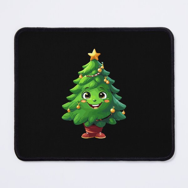 Item preview, Festive Green Charm: Adorable Full-Length Christmas Tree Design  designed and sold by styleonestaa.