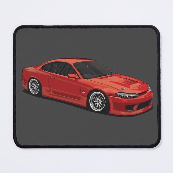 Item preview, Vibrant Sport Car S15 Red - Dynamic Car Illustration for Enthusiasts designed and sold by carvect-id.