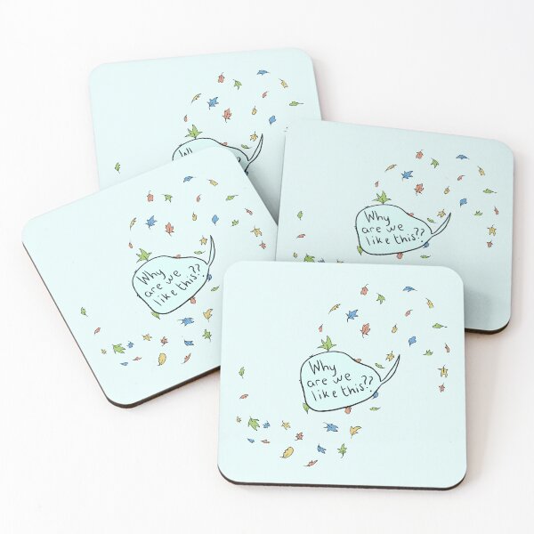 Item preview, Heartstopper Leaves -  Why are we like this?? designed and sold by itsgoodjunk.