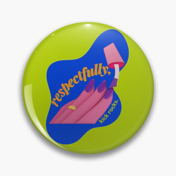 Item preview, respectfully, kick rocks. designed and sold by emcclinch.
