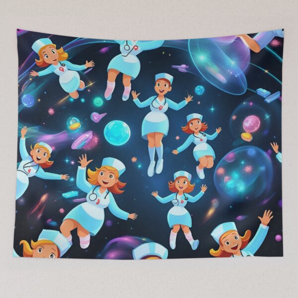 Item preview, Space Nurses  designed and sold by purplesensation.