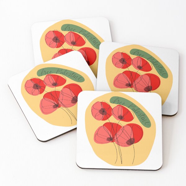 Item preview, Free Palestine Poppy designed and sold by fadyasdoodles.