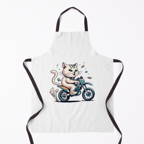 Item preview, Cat and moto cross designed and sold by SabyDigitalArt.