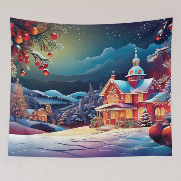 Item preview, Christmas Scene designed and sold by likbatonboot.