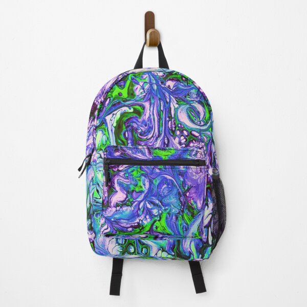 Item preview, Swirls and Curls Abstract Blue Green Purple designed and sold by Karen Simon.