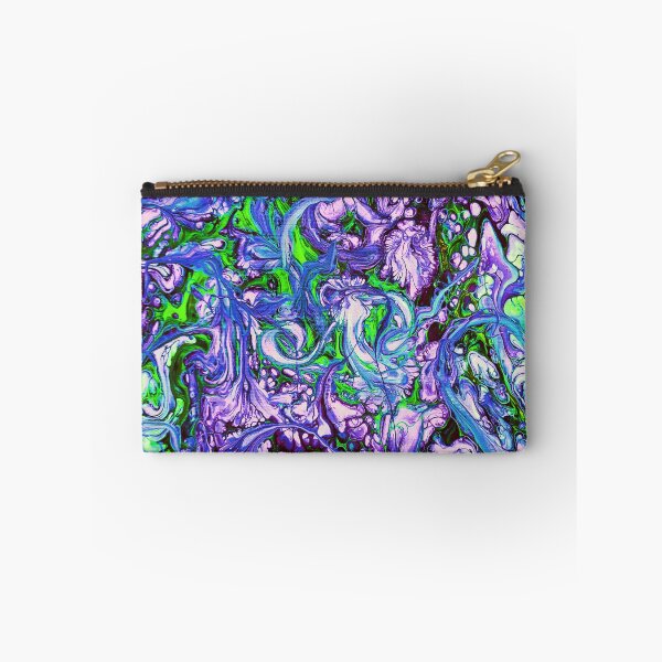 Item preview, Swirls and Curls Abstract Blue Green Purple designed and sold by Karen Simon.