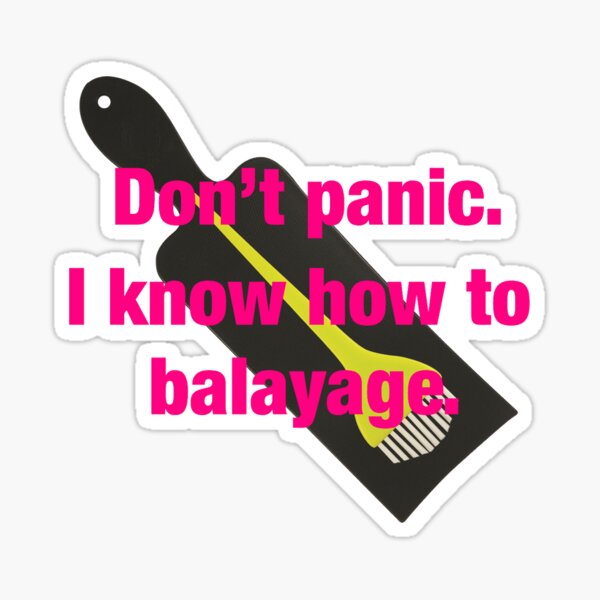 Balayage, much? Sticker