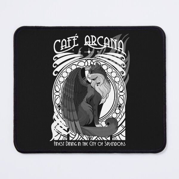 Item preview, Café Arcana - Tressym : Black & White designed and sold by Milmino.
