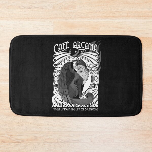 Item preview, Café Arcana - Tressym : Black & White designed and sold by Milmino.