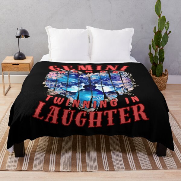 Item preview, Gemini Humor: Twinning In Laughter. gemini astrology designed and sold by ZodiacWonders.
