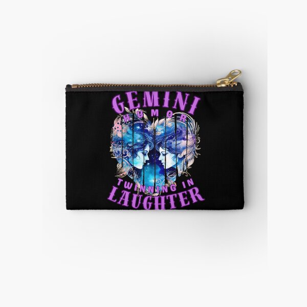 Item preview, Gemini Humor: Twinning In Laughter. gemini constellation designed and sold by ZodiacWonders.