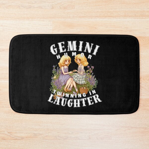 Item preview, Gemini Humor: Twinning In Laughter. gemini sayings designed and sold by ZodiacWonders.