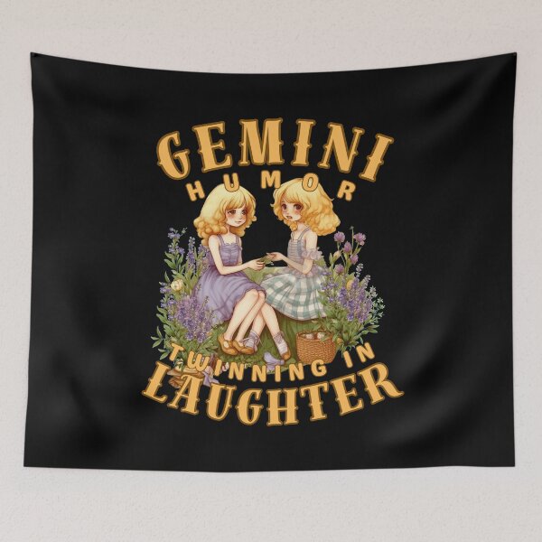 Item preview, Gemini Humor: Twinning In Laughter. gemini funny designed and sold by ZodiacWonders.