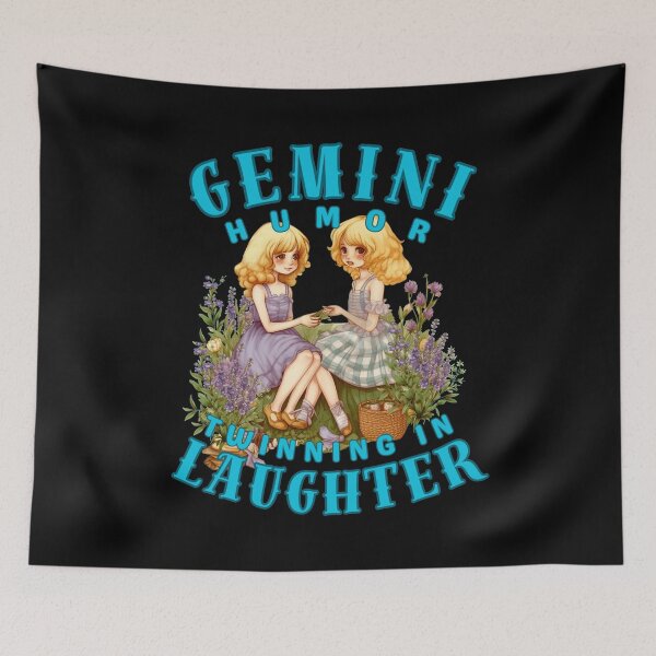 Item preview, Gemini Humor: Twinning In Laughter. gemini may designed and sold by ZodiacWonders.