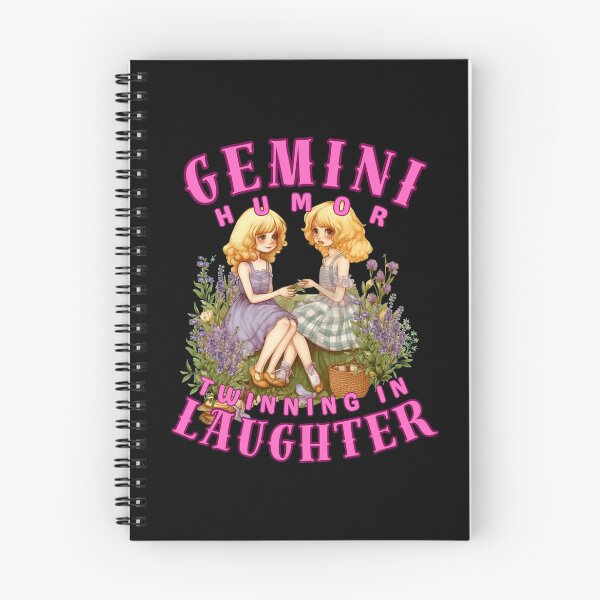 Item preview, Gemini Humor: Twinning In Laughter. gemini lovers designed and sold by ZodiacWonders.