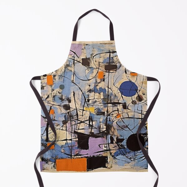 Item preview, A Time Of Joy, 1950s Style Abstract Painting by Bossy Cat Home designed and sold by BossyCatHome.