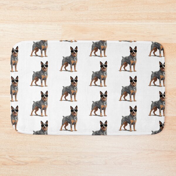 Item preview, Cute Australian Cattle Dog Wearing Sunglasses designed and sold by TheAnimalZ00.