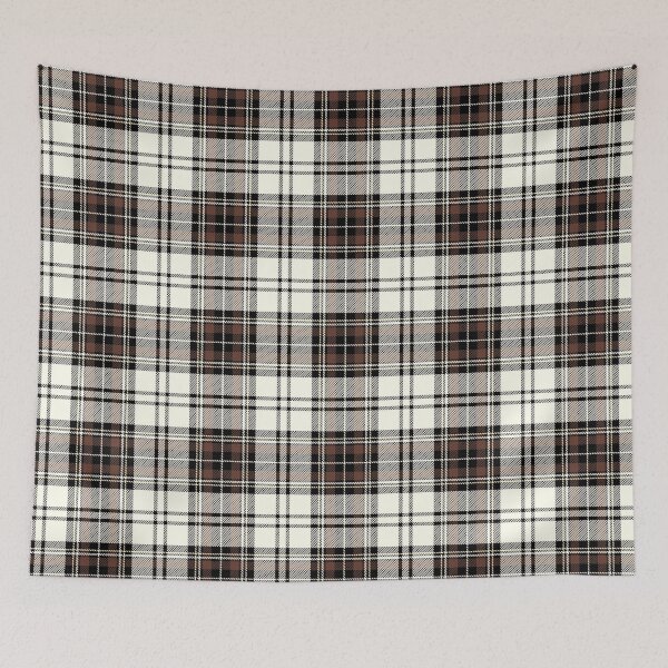 Item preview, Van Dyke Brown, Ivory, Black Weave; Tartan Colors, Plaid Pattern, Design  designed and sold by ModdiesColors.