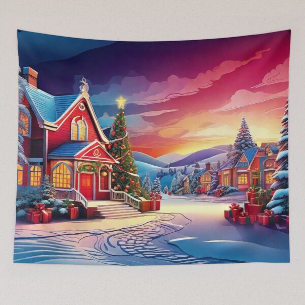 Item preview, Christmas Scene designed and sold by likbatonboot.