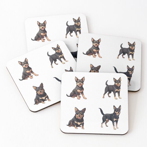 Item preview, Cute Australian Kelpie Dogs designed and sold by TheAnimalZ00.