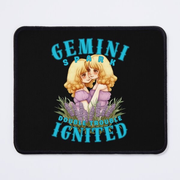 Item preview, Gemini Spark: Double Trouble Ignited. gemini birthday designed and sold by ZodiacWonders.