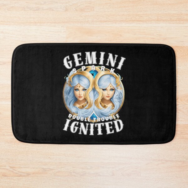 Item preview, Gemini Spark: Double Trouble Ignited. gemini sayings designed and sold by ZodiacWonders.