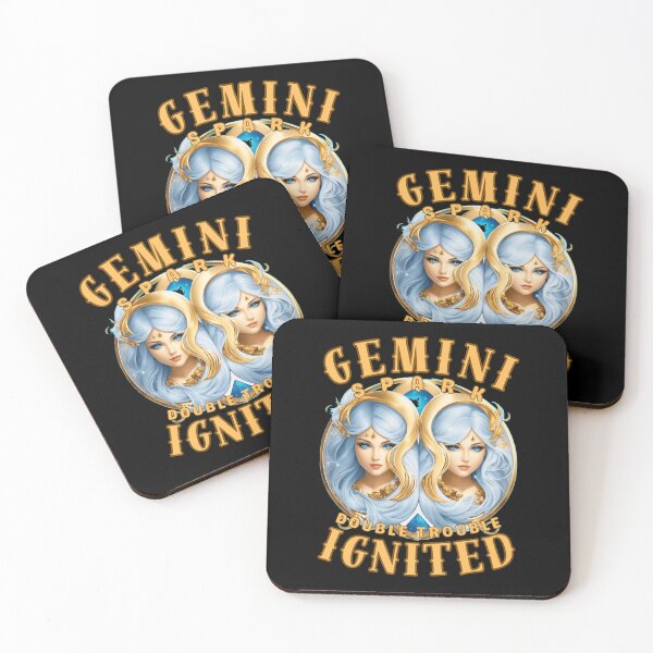 Item preview, Gemini Spark: Double Trouble Ignited. gemini funny designed and sold by ZodiacWonders.
