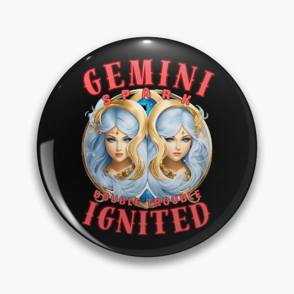 Item preview, Gemini Spark: Double Trouble Ignited. gemini june designed and sold by ZodiacWonders.