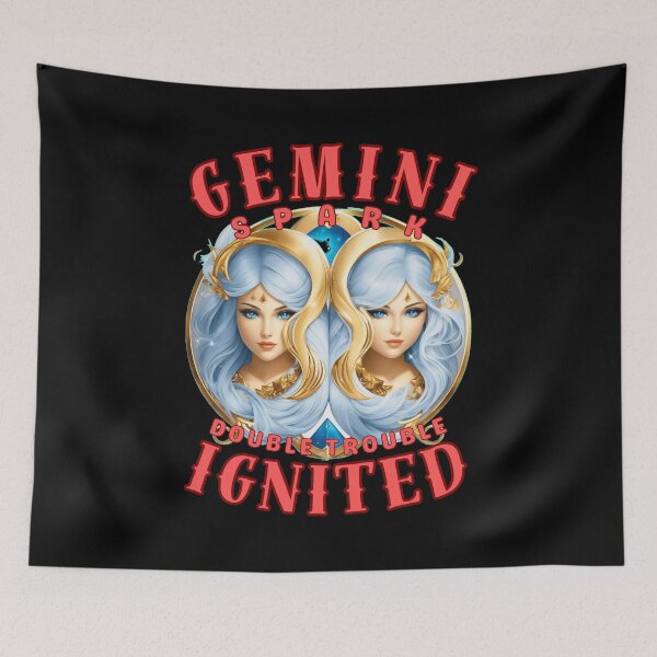 Item preview, Gemini Spark: Double Trouble Ignited. gemini june designed and sold by ZodiacWonders.