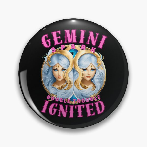 Item preview, Gemini Spark: Double Trouble Ignited. gemini lovers designed and sold by ZodiacWonders.