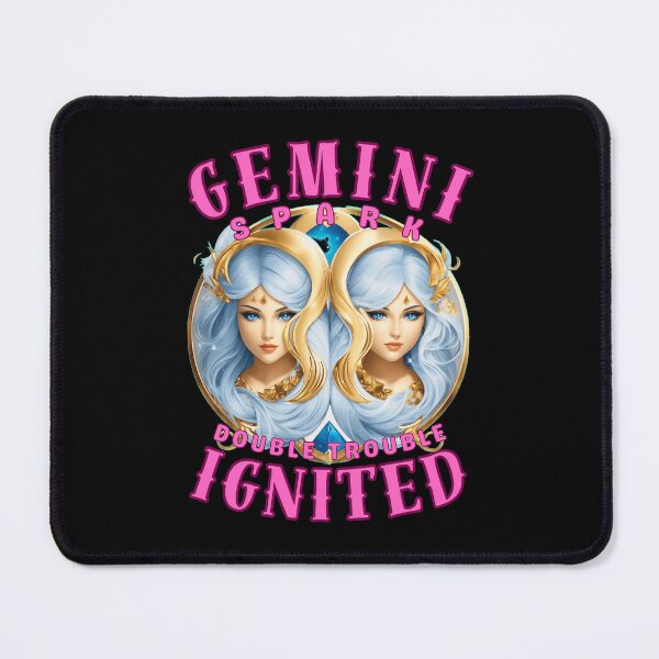 Item preview, Gemini Spark: Double Trouble Ignited. gemini lovers designed and sold by ZodiacWonders.
