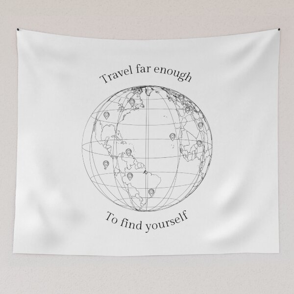 Item preview, Travel far enough to find yourself designed and sold by GRINspiration.