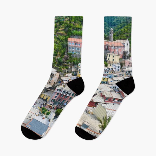 Item preview, Italy Cinque Terra Vernazza Village Town Photo designed and sold by Avila Loomis.