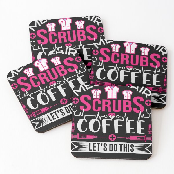 Item preview,  Messy Hair Scrubs Coffee  designed and sold by PixelPioneers1.