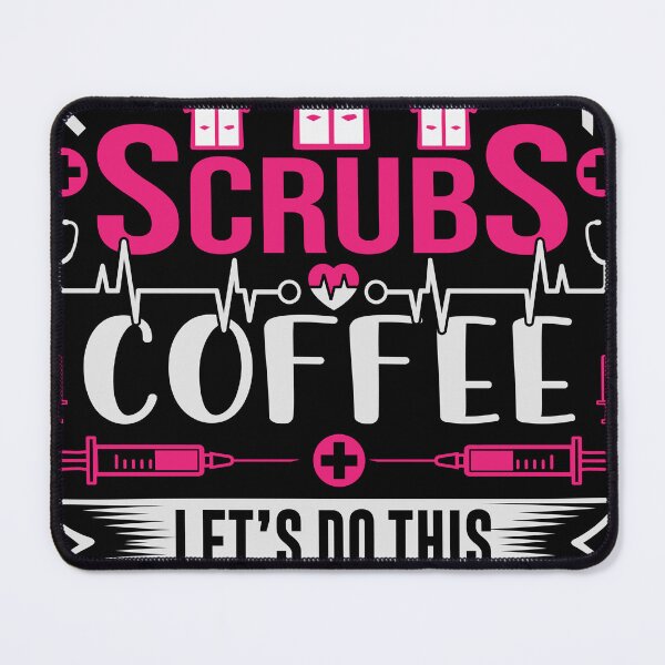 Item preview, Messy Hair Scrubs Coffee designed and sold by PixelPioneers1.