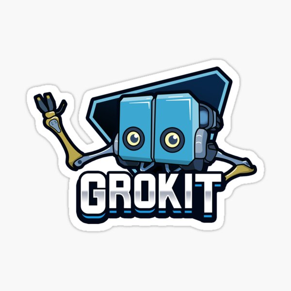 Grokit Logo Sticker