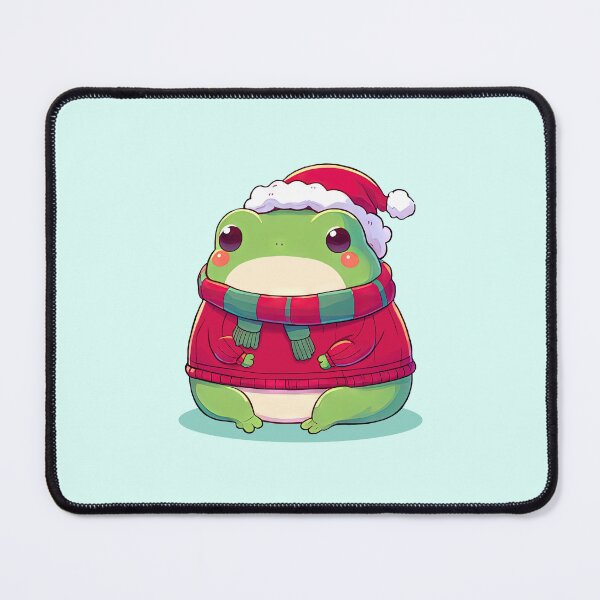 Item preview, Cute Christmas Frog in Sweater designed and sold by KAI-Studio.