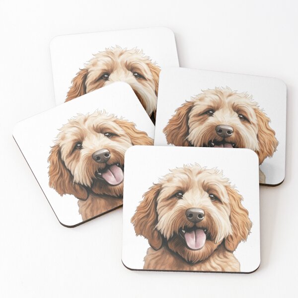 Item preview, Cute Australian Labradoodle designed and sold by TheAnimalZ00.