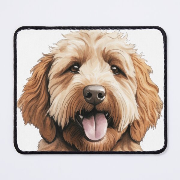 Item preview, Cute Australian Labradoodle designed and sold by TheAnimalZ00.