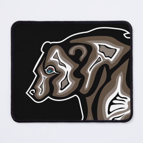 Item preview, Four Directions Bear WAWEZHI Canada Indigenous Art designed and sold by WAWEZHI.