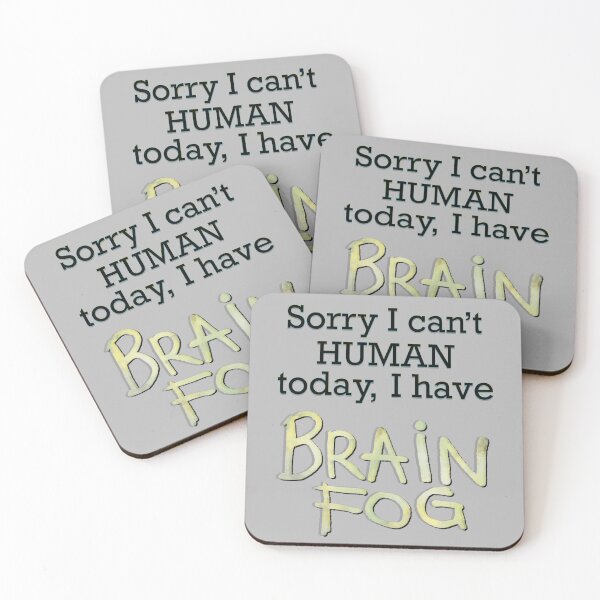 Item preview, I Can’t Human Today (Brain Fog) designed and sold by JillPillDesign.
