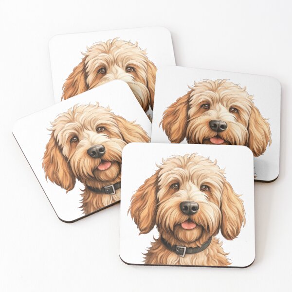 Item preview, Cute Australian Labradoodle Dog designed and sold by TheAnimalZ00.