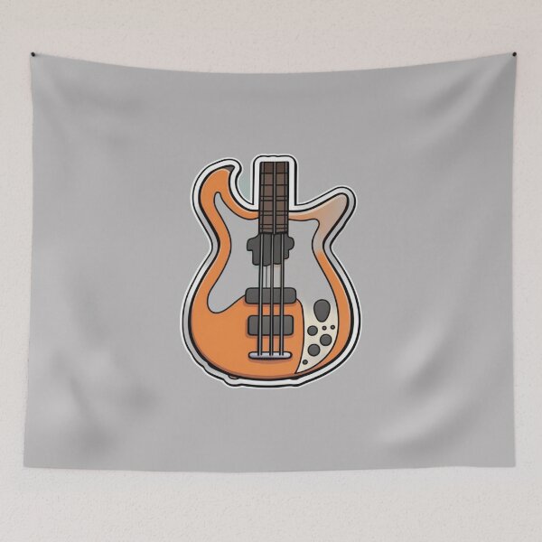 Item preview, Victoria de angelis, Danelectro Longhorn Bass designed and sold by JIGUWORLD.