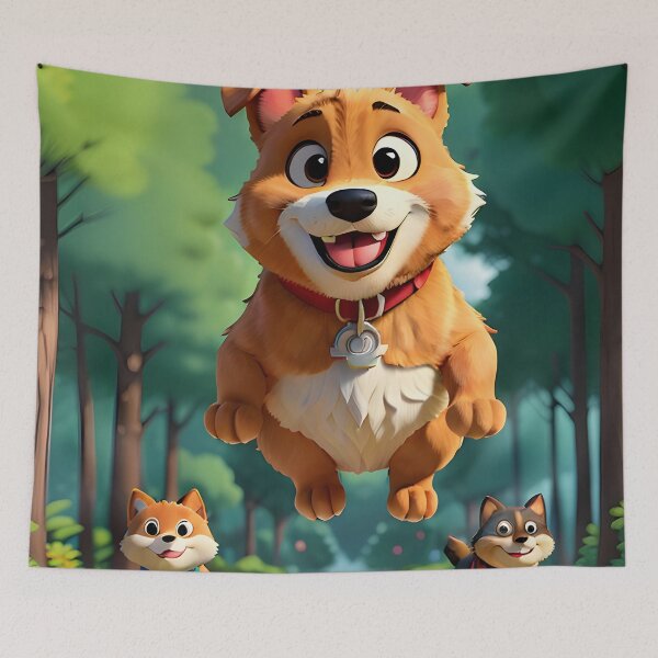 Item preview, Happy Chubby Dog designed and sold by Best-Art-32.