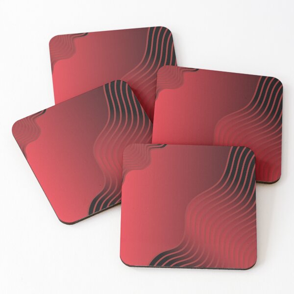 Item preview, Abstract art with red gradient  designed and sold by SunbeamMoon111.