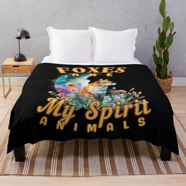 Item preview, Foxes Are My Spirit Animals. fox lover designed and sold by FoxVibes.