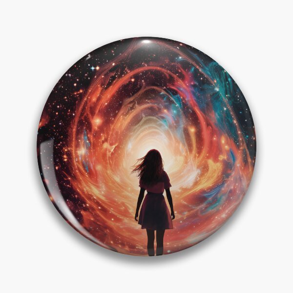 Item preview, Space Girl galaxy designed and sold by PrintyArts.